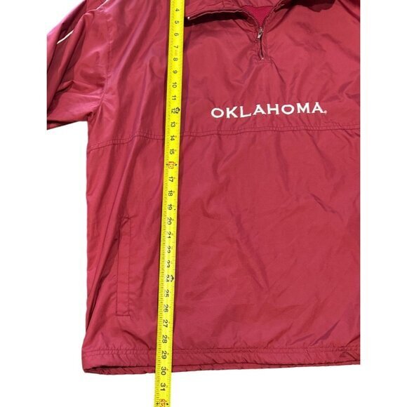 Red‎ Oak Oklahoma Sooners Pullover Size XL Vintage jacket Quarter Zip | P1 - Picture 3 of 5